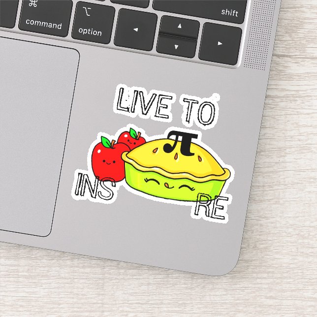 Customized Live to InsPIre PI Day Teacher Student  Sticker (Detail)