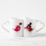 Customized Love Birds Bride and Groom Lovers Mugs
