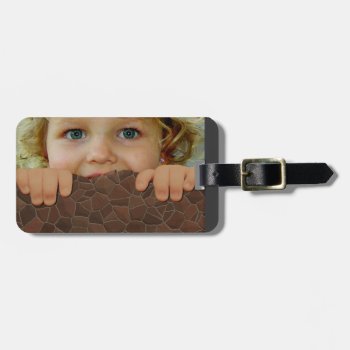 Customized Luggage Tag Add Your Picture & Name!! by Lorriscustomart at Zazzle