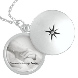 Customized Memorial Locket Necklace