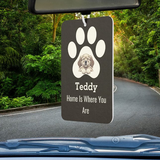 Customized Modern Elegant Funny Dog Paw Pet Lover Air Freshener (Creator Uploaded)