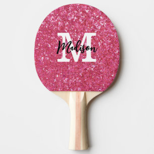 Customized Monogram Initial Name Ping Pong Paddle