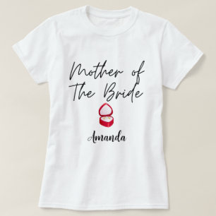 Customized Mother Of The Bride Bachelorette Party T-Shirt