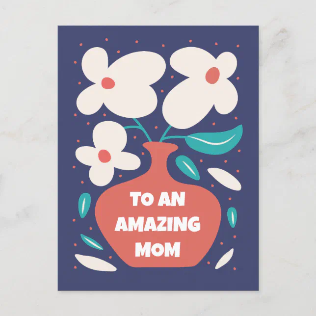 CUSTOMIZED MOTHER'S DAY GREETING CARD | Zazzle