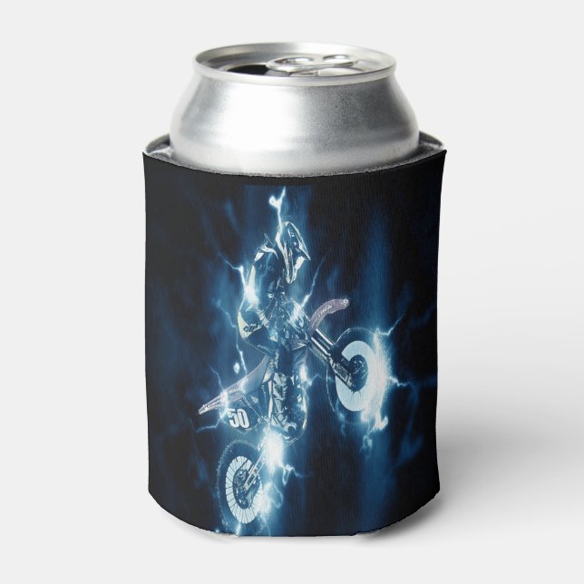 Customized Motocross Can Cooler (Can Front)