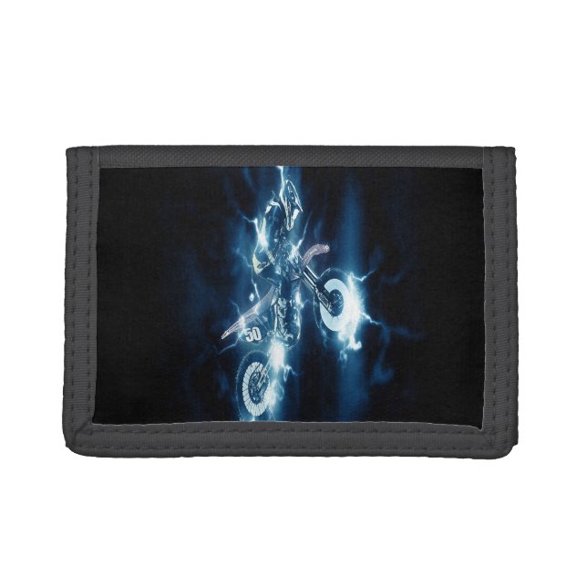 Customized Motocross Tri-fold Wallet (Front)