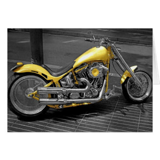 Customized motorcycle cards