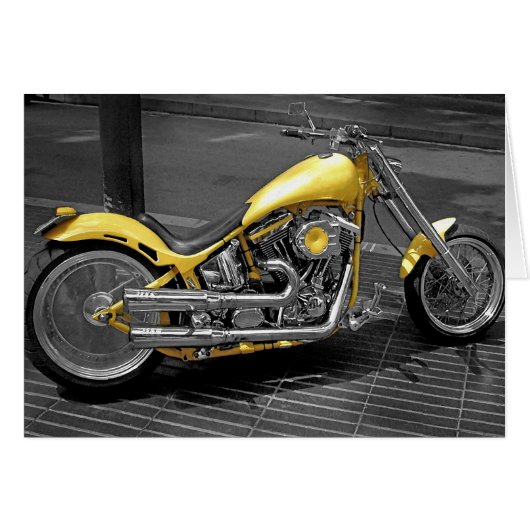 Customized motorcycle cards (Front Horizontal)