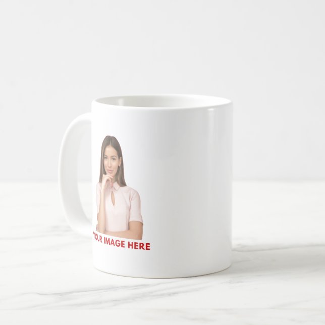 Customized Mug Your Photo And Blessed Cross Gift  (Front Left)