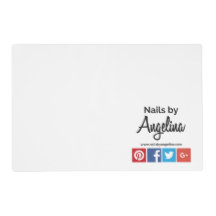 Nail Tech Logo Mat 