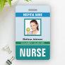Customized Name and Photo | Nurse ID Card Badge