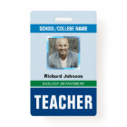 Customized Name and Photo | Teacher ID Card