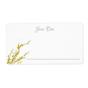 Customized Name Autographed by the Author Label