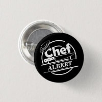 Customized Name Chef Black