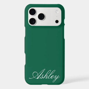 Customized Name Modern Stylish Minimal Monogram iPhone 17 Pro Max Case