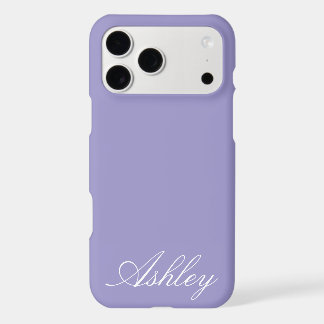 Customized Name Modern Stylish Minimal Monogram iPhone 17 Pro Max Case
