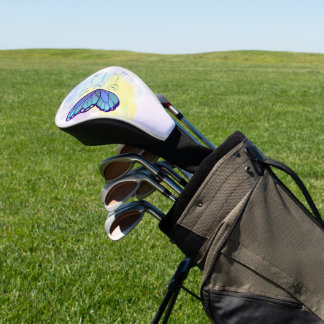 customized name modern women golf head cover