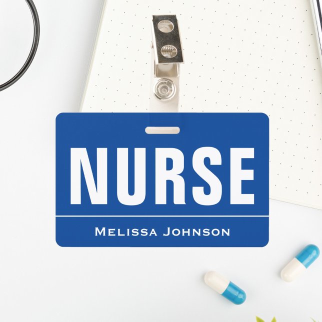Customized Name Nurse Badge (Creator Uploaded)
