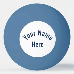 Customized Name Ping Pong Ball