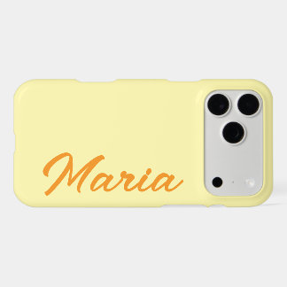 CUSTOMIZED NAME SIMPLE STYLISH MODERN MINIMAL MONO iPhone 17 PRO MAX CASE
