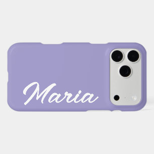 CUSTOMIZED NAME SIMPLE STYLISH MODERN MINIMAL MONO iPhone 17 PRO MAX CASE