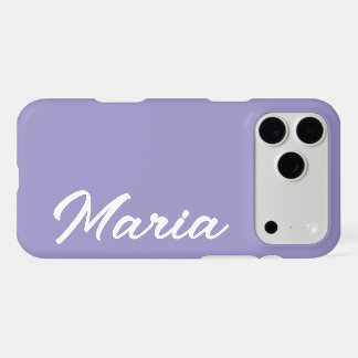 CUSTOMIZED NAME SIMPLE STYLISH MODERN MINIMAL MONO iPhone 17 PRO MAX CASE