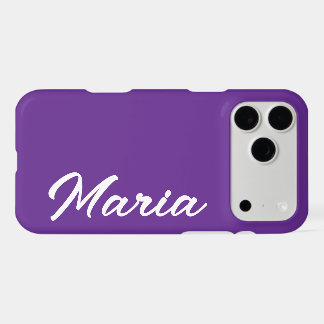 CUSTOMIZED NAME SIMPLE STYLISH MODERN MINIMAL MONO iPhone 17 PRO MAX CASE