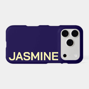 Customized Name Stylish Minimal Monogram Modern iPhone 17 Pro Case