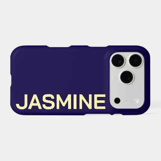 Customized Name Stylish Minimal Monogram Modern iPhone 17 Pro Case