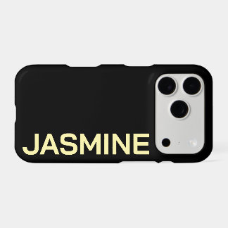 Customized Name Stylish Minimal Monogram Modern iPhone 17 Pro Case