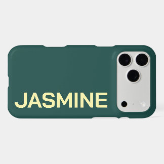 Customized Name Stylish Minimal Monogram Modern iPhone 17 Pro Max Case