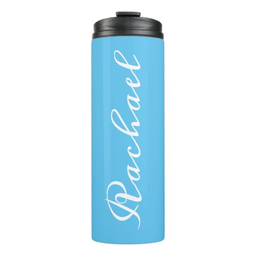 Customized name travel thermal tumbler