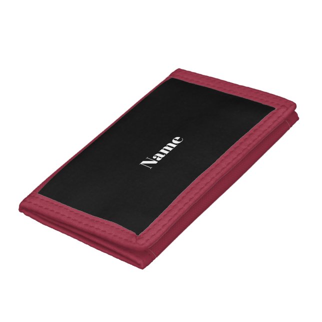 Customized Name Tri-fold Wallet (Bottom)