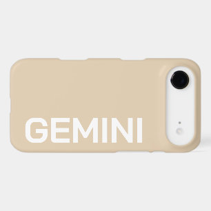 CUSTOMIZED NAME ZODIAC SIGN STYLISH MODERN MINIMAL iPhone 17 AIR CASE