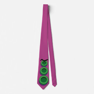 Customized necktie of the Mulberry Tentacle