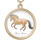 Customized Norwegian Fjord Horse Necklace