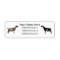 Customized Nubian Dairy Goat Return Address Label