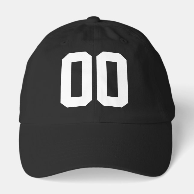 CUSTOMIZED NUMBER CUSTOM GIFT HAT (Front)