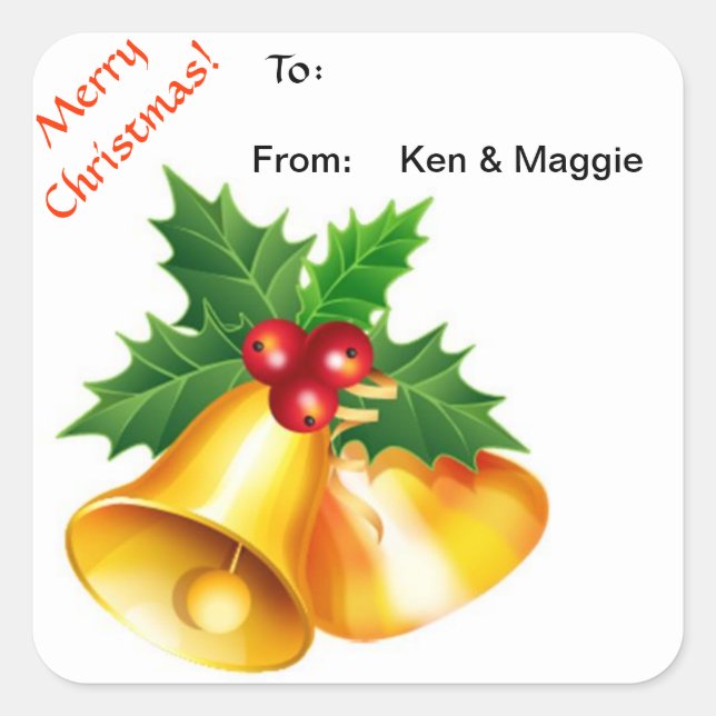 Customized Package Tag Stickers (Front)