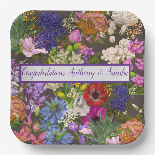 Customized  paper plates (Front)