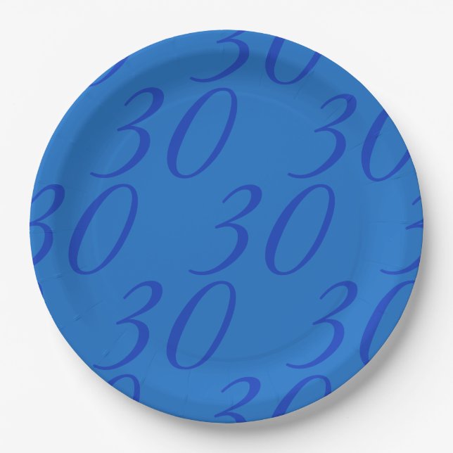 Customized Paper Plates for Birthday, Wedding (Front)