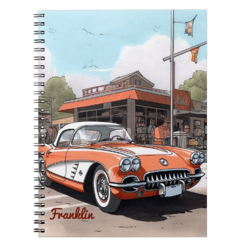 Customized Personal Boomer Classic Car  Notebook