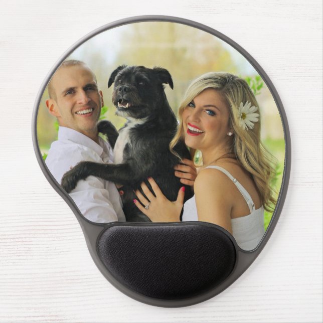 Customized Personalized Photo Gel Mouse Pad (Front)