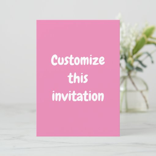 Customized Personalized Zazzle Invitations Zazzle