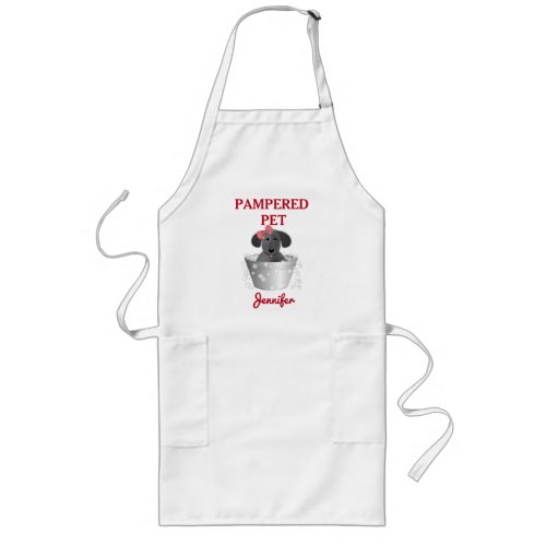 Customized Pet Groomer Apron