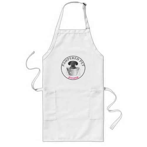 Customized Pet Groomer Apron