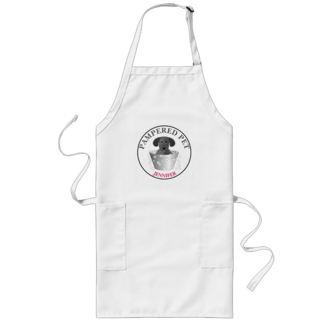 Customized Pet Groomer Apron (Front)