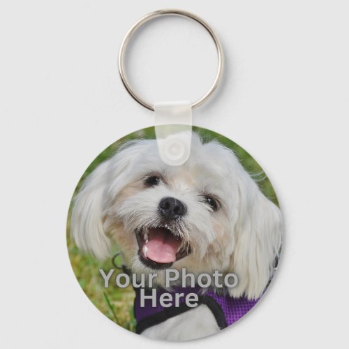 Customized Pet Photo Keychain