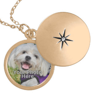 Customized Pet Photo Locket Necklace