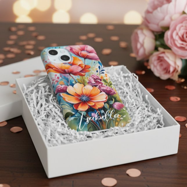 Customized Phone Case Floral Design (Creator Uploaded)